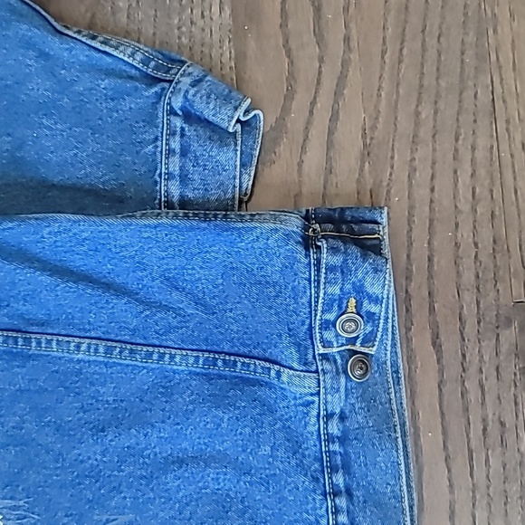 Vintage denim Japenese Chin dog button down jacket w size L - Picture 11 of 11